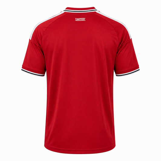 Camiseta Manchester United local 2026/27 - vista trasera