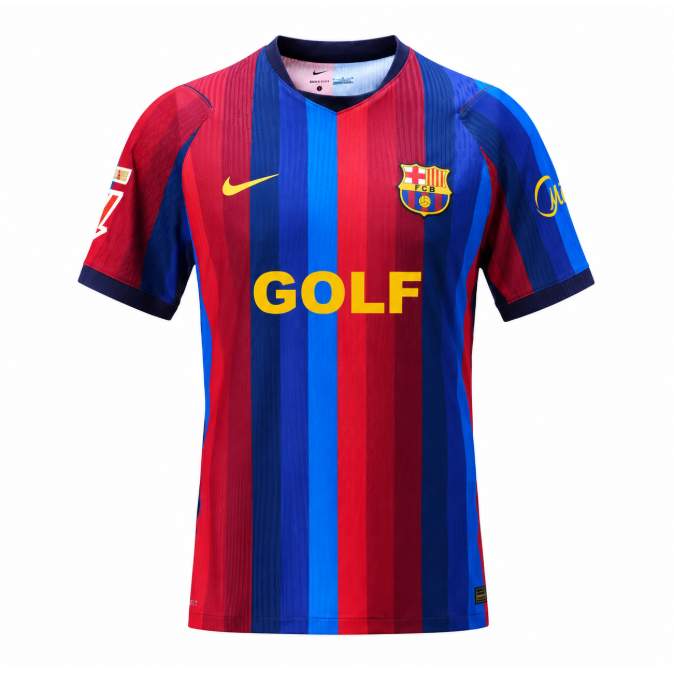 Camiseta FC Barcelona Golf Wang - vista frontal