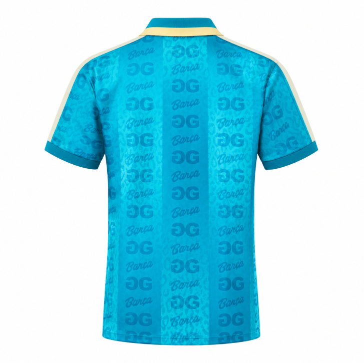 Camiseta FC Barcelona Golf Wang Turquesa - vista trasera