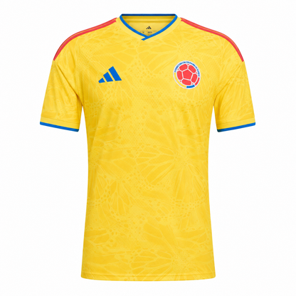 Camiseta selección Colombia local Mundial 2026 - vista frontal