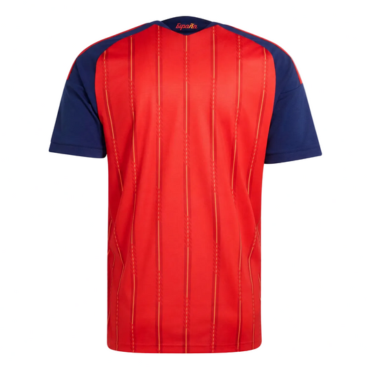 Camiseta selección España campeones roja 2026/27 - vista trasera
